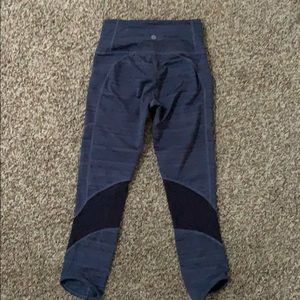 Athleta Stash Pocket Capri with Mesh